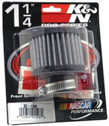 Universal 1.25in Flange ID x 3in OD x 2.5 inch H Rubber Base Crankcase Vent Filter - View 9 | Dirty Garage