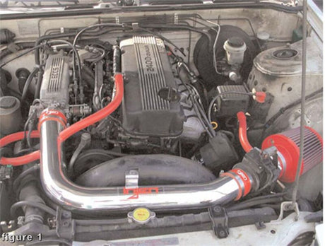 1989-1990 240SX 12 Valve Polished Short Ram Intake - View 5 | Dirty Garage