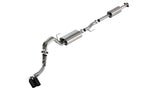 Borla F-150 2021 2.7L/3.5L 4dr CC SB EC STB Lar/KingR/Plnm/LTD 3/2.25 DSE CB Touring BLK CHR Tips - View 3 | Dirty Garage