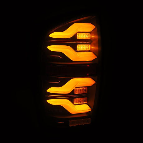 2016-2023 Tacoma Luxx-Series LED Tail Lights Black - View 5 | Dirty Garage