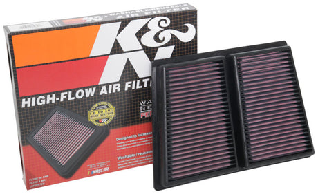 2017-2018 Alpha Romeo Giulia 2.9L V6 F/I Replacement Panel Air Filter - View 7 | Dirty Garage