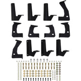 2020-2026 Gladiator HDX Textured Black Drop Nerf Step Bars - View 6 | Dirty Garage