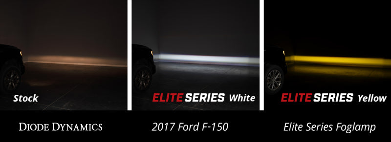 2015-2022 F-150 / Super Duty Elite Series White Type F2 Foglamp Pair - View 7 | Dirty Garage