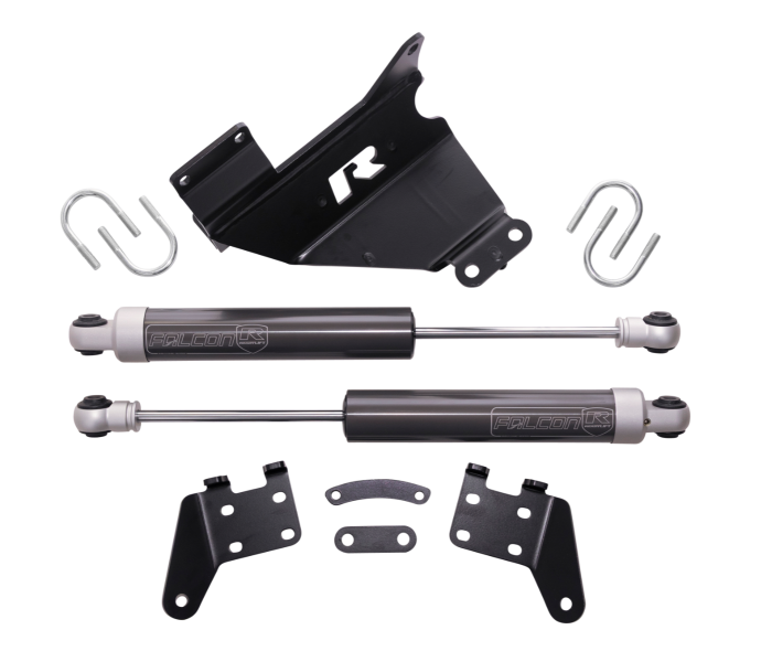 2013-2026 Ram HD Dual Steering Stabilizer w/ Falcon | Dirty Garage