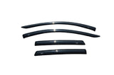 2007-2014 Edge Ventvisor Outside Mount Smoke Window Deflectors 4-Piece | Dirty Garage