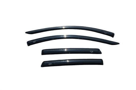 2007-2014 Edge Ventvisor Outside Mount Smoke Window Deflectors 4-Piece | Dirty Garage