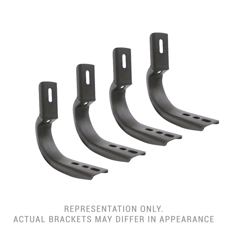 Go Rhino 19-20 Chevrolet Silverado 1500 Brackets for OE Xtreme Cab Length SideSteps | Dirty Garage