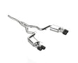 2018-2022 Mustang 2.3L Ecoboost 3" Cat Back Exhaust Quad Carbon Fiber SS Tips T304 | Dirty Garage