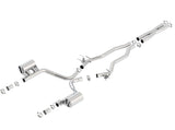 Borla 15-16 Dodge Challenger SRT/Scat Pcak 6.4L V8 ATAK Catback Exhaust - View 4 | Dirty Garage