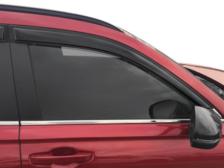 2023-2024 CRV Ventvisor Outside Mount Window Deflectors Smoke 4-Piece - View 4 | Dirty Garage