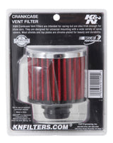 Universal Rubber Base Chrome Top Push-In Crankcase Vent Filter 3in OD x 2-1/2in H. - View 8 | Dirty Garage