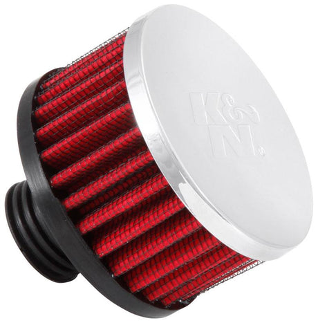 Universal .5in Flange ID x 3in OD x 3.25in H Rubber Base Crankcase Vent Filter - View 2 | Dirty Garage