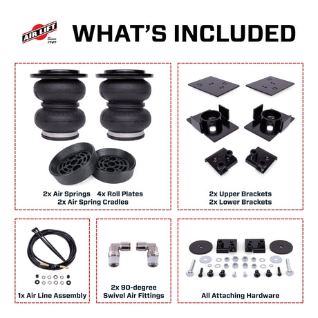 2020-2025 Gladiator Load Lifter 5000 Air Spring Kit with Cradle - View 15 | Dirty Garage