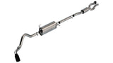 Borla 20-22 F-250/F-350 SUPER DUTY 7.3L V8 AT 2WD / 4WD 4DR WB142 S-TYPE Cat Back S RD RL AC S BLACK | Dirty Garage