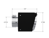 Universal Carbon Fiber Tip 2.5" ID 5 OD 6.5 Length Angle Cut Dual Wall - View 3 | Dirty Garage
