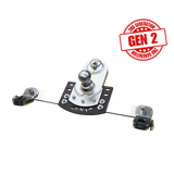 Gen-Y 20-24 GM Short/Long Bed GoosePuck II 5in Offset Ball Puck Mount 25K TW w/Safety Chain Anchors | Dirty Garage