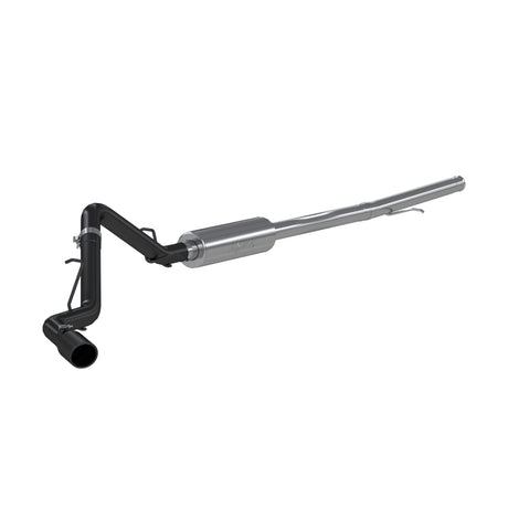 2019 GM 1500 3 in Cat Back Single Side Black Coated | Dirty Garage