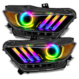 2015-2017 Mustang Dynamic DRL RGB+A Upgrade Kit w/ Halo Kit ColorSHIFT | Dirty Garage