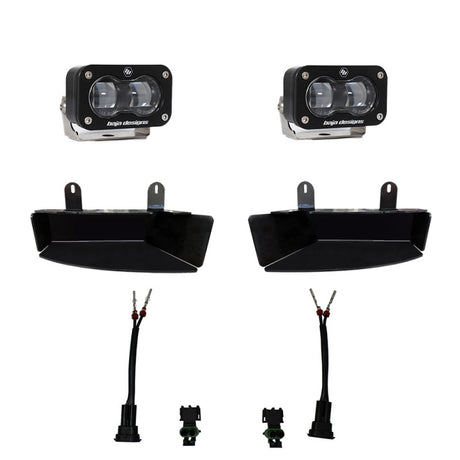 2019-2022 Ram HD S2 SAE Fog Pocket Light Kit Clear - View 2 | Dirty Garage