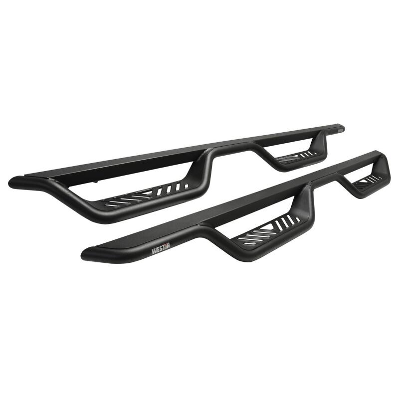 Westin 21-22 Ford Bronco 4-door Outlaw Nerf Step Bars - Textured Black - View 7 | Dirty Garage