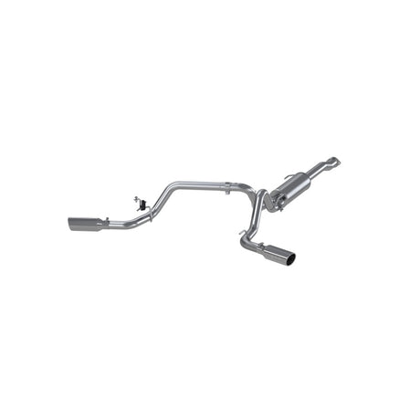 2016 Tacoma 3.5"L EC CC Cat Back Dual Split Exit T409 Exhaust - View 3 | Dirty Garage