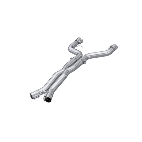 2021-2023 BMW M3 M4 3.0L T304 Stainless Steel 3" Resonator Bypass X-Pipe | Dirty Garage