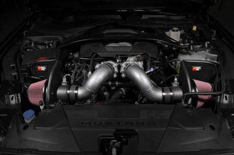 2024+ Mustang V8 5.0L Typhoon Performance Air Intake System - View 4 | Dirty Garage
