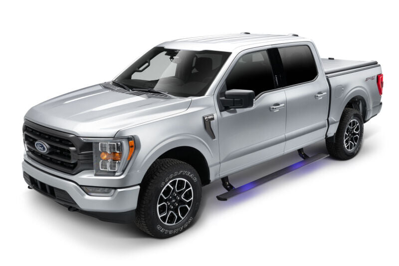 2021-2025 F-150 6" Wide Black PowerSteps - View 8 | Dirty Garage
