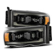 2002-2005 Ram HD Luxx-Series LED Projector Headlights Alpha Black Activation Light Sequential Signal | Dirty Garage