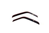 1999-2011 Ranger Fixed Window Ventvisor In-Channel Window Deflectors Smoke 2-Piece - View 2 | Dirty Garage