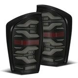 2016-2023 Tacoma Luxx-Series LED Tail Lights Black | Dirty Garage