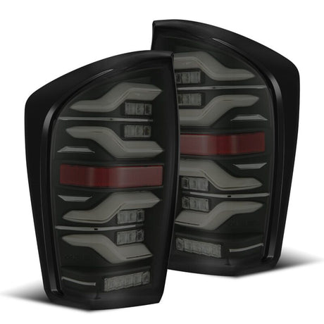 2016-2023 Tacoma Luxx-Series LED Tail Lights Black | Dirty Garage