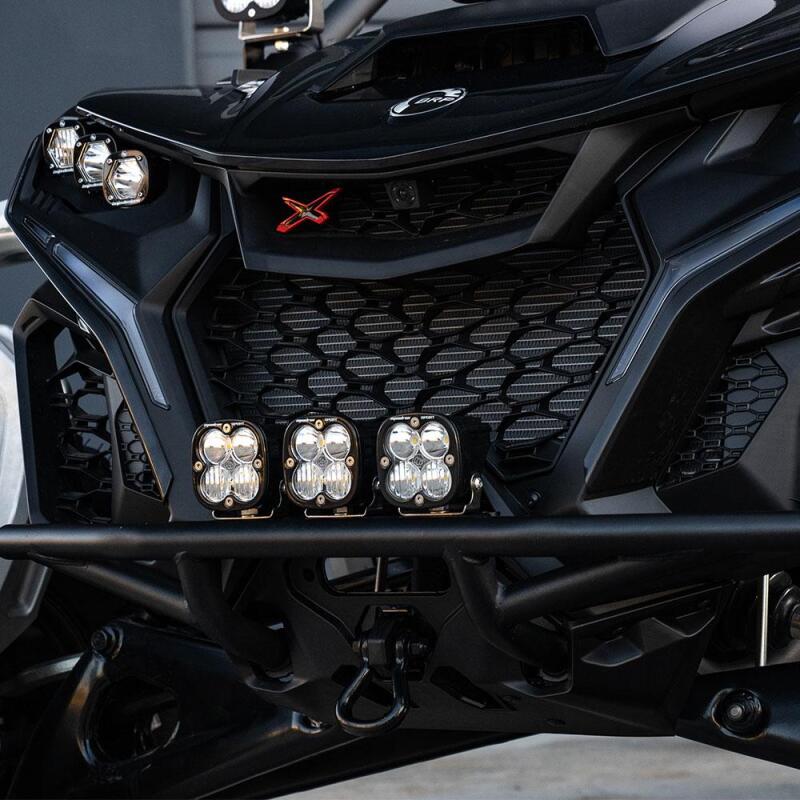 Baja Designs 2024+ Can-Am Maverick R Squadron Sport Pre-Runner Bumper Kit - Clear | Dirty Garage
