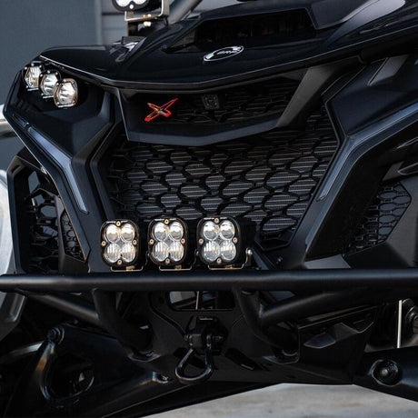 Baja Designs 2024+ Can-Am Maverick R Squadron Sport Pre-Runner Bumper Kit - Clear | Dirty Garage