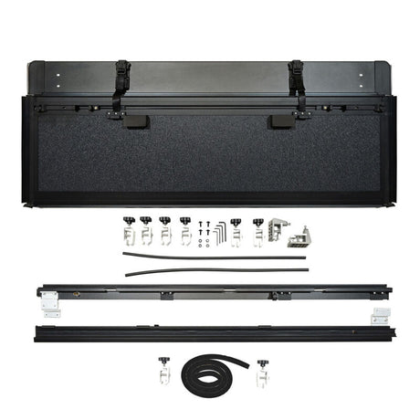 Westin 20-22 Jeep Gladiator JT 4WD 5ft. Bed Hard Tri-Fold Tonneau Cover - Black - View 15 | Dirty Garage