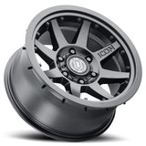 Universal Rebound Pro 17x8.5 Satin Black Wheel 6x5.5 25mm Offset 5.75" BS 95.1mm Bore - View 5 | Dirty Garage