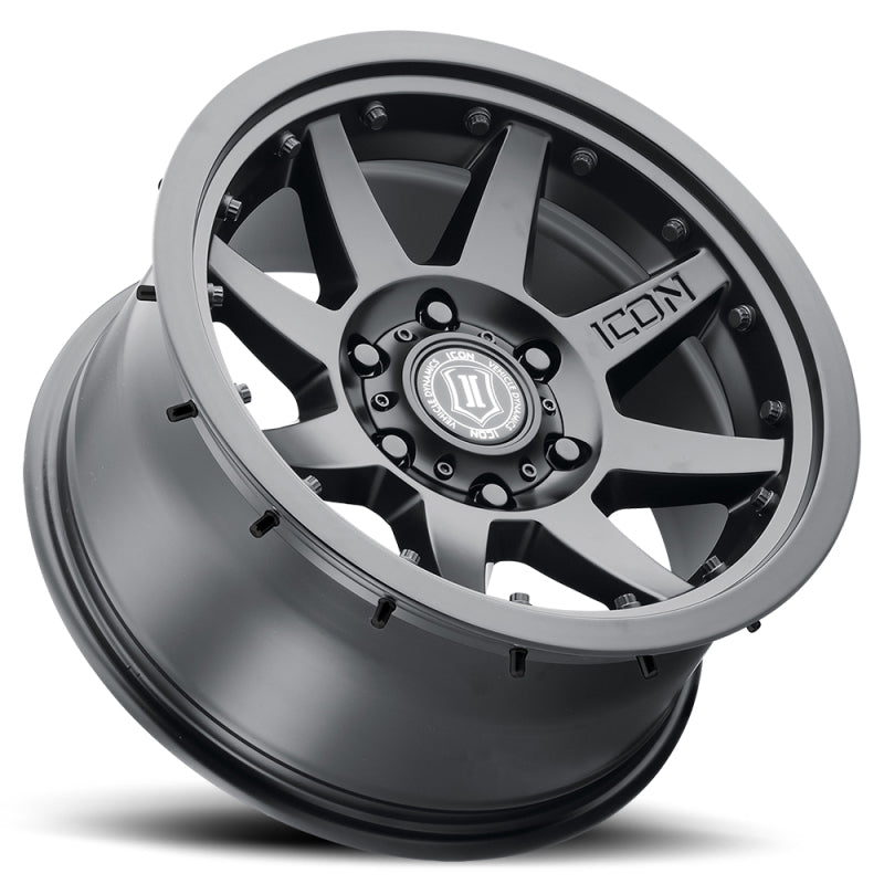 Universal Rebound Pro 17x8.5 Satin Black Wheel - View 9 | Dirty Garage