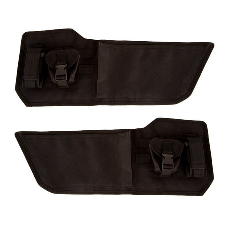 Rugged Ridge Door Storage Panel Pair w/Pouches 11-18 JK - View 2 | Dirty Garage