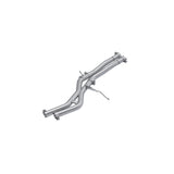2010-2016 Audi S4 S5 3.0TFSI 2.25" Muffler Bypass Stainless Steel | Dirty Garage