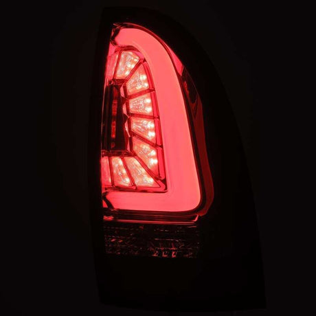 2005-2015 Tacoma Pro-Series LED Tail Lights Red Smoked - View 5 | Dirty Garage