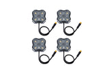 Universal Single-Color Rock Light Installer Kit 4-pack - View 5 | Dirty Garage