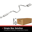BRExhaust 16-24 Chevrolet Malibu 1.5L Direct-Fit Replacement Exhaust System | Dirty Garage
