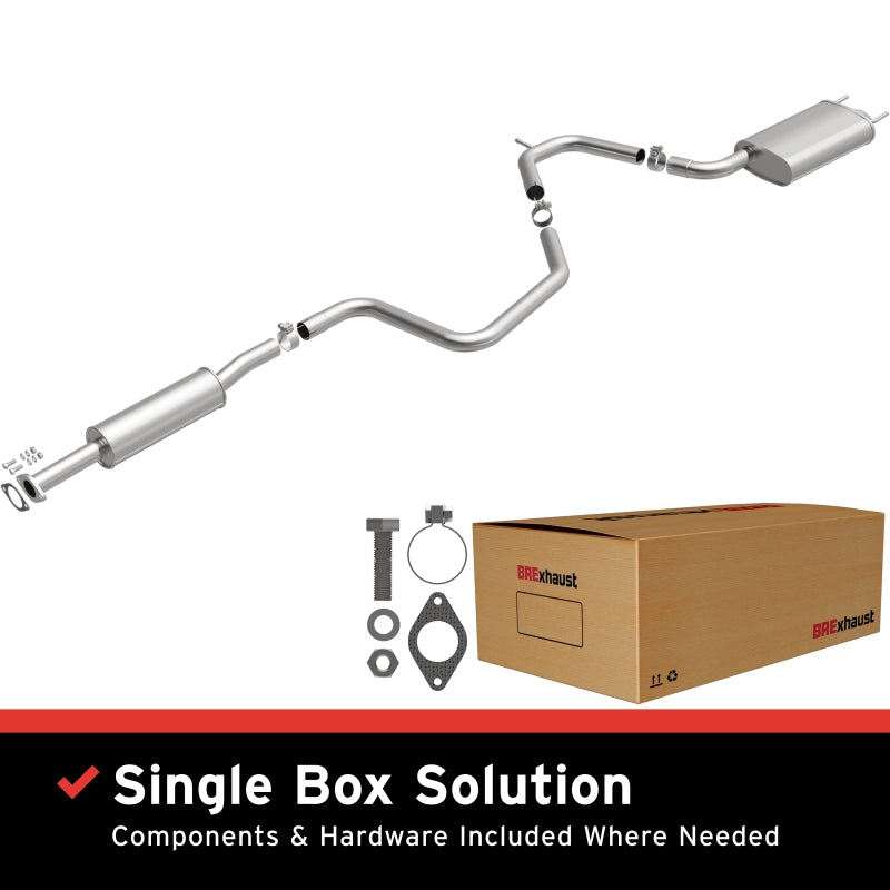 BRExhaust 16-24 Chevrolet Malibu 1.5L Direct-Fit Replacement Exhaust System | Dirty Garage