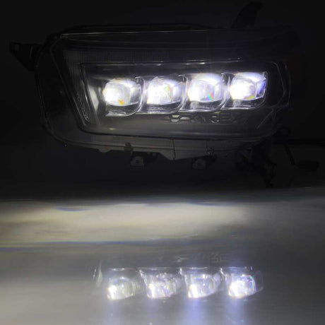 2010-2013 4Runner Nova-Series LED Projector Black Headlights Sequential Signal DRL - View 3 | Dirty Garage