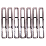 Rugged Ridge Grille Inserts Chrome 87-95 Jeep Wrangler YJ - View 2 | Dirty Garage