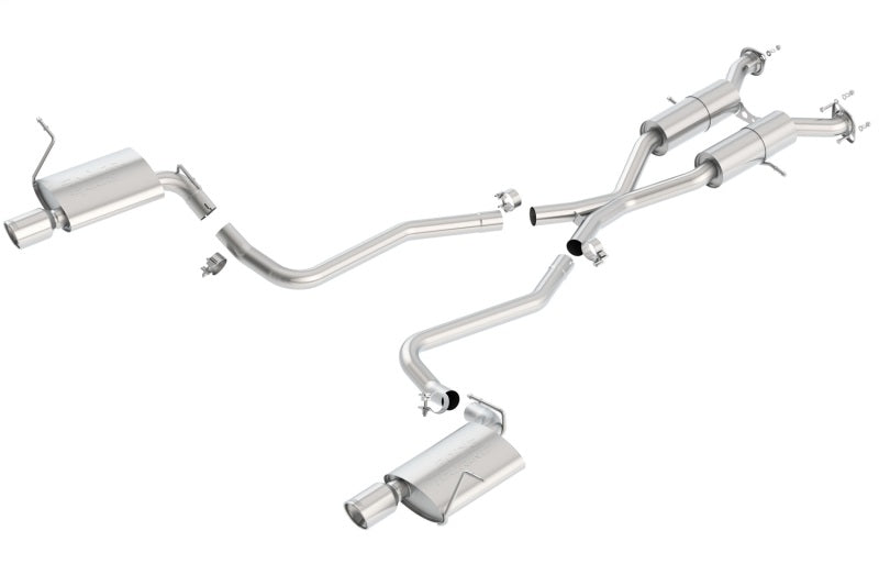Borla 11-16 Jeep Grand Cherokee Limited/Laredo 5.7L 8cyl 4WD/RWD SS Catback Exhaust - View 2 | Dirty Garage