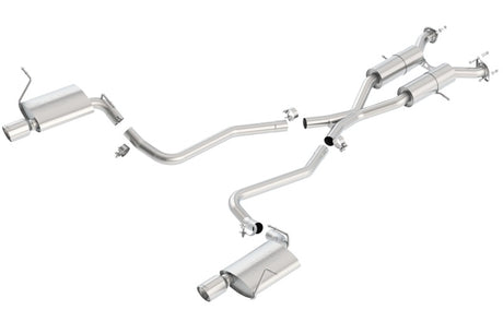 Borla 11-16 Jeep Grand Cherokee Limited/Laredo 5.7L 8cyl 4WD/RWD SS Catback Exhaust - View 2 | Dirty Garage