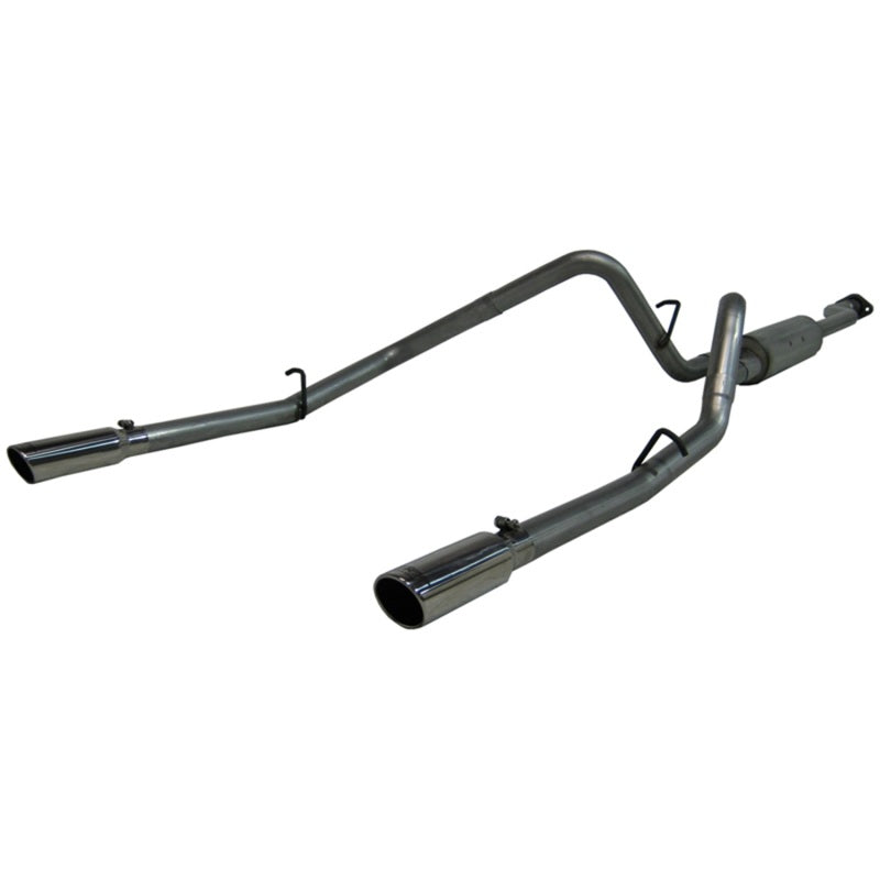2003-2007 GM 1500 Classic Cat Back Dual Split Rear - View 2 | Dirty Garage