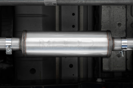 2023-2026 GM Colorado Canyon 3" Aluminized Steel Cat Back Single Side Exit Black - View 2 | Dirty Garage