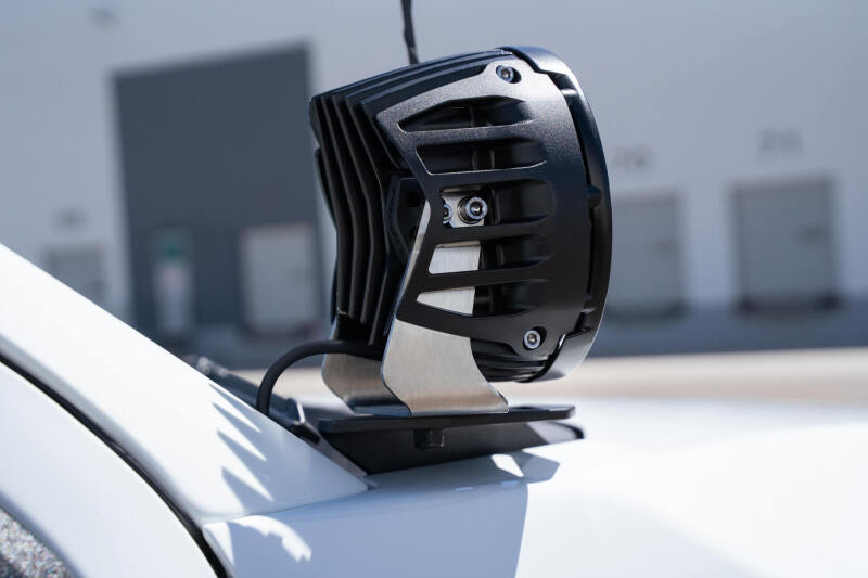 2021-2023 Bronco Raptor Dual Ditch Light Brackets - View 8 | Dirty Garage